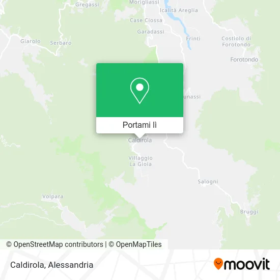 Mappa Caldirola