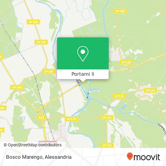 Mappa Bosco Marengo