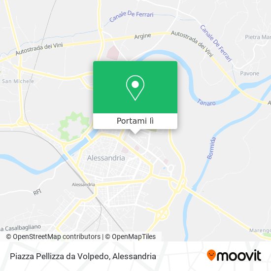 Mappa Piazza Pellizza da Volpedo