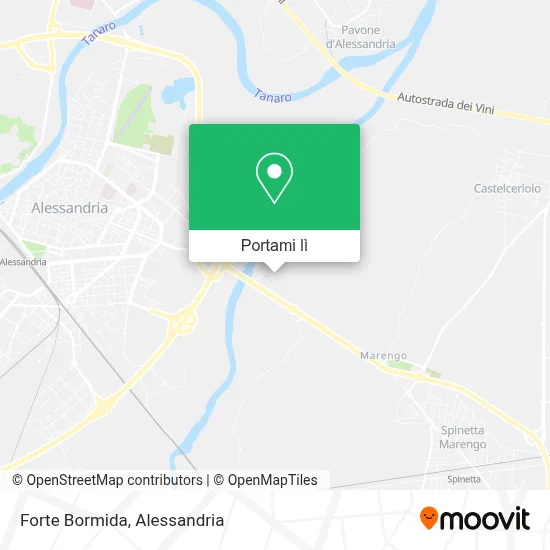 Mappa Forte Bormida