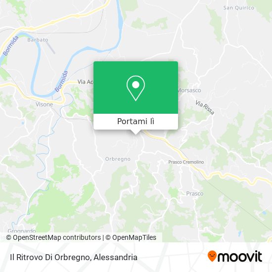 Mappa Il Ritrovo Di Orbregno