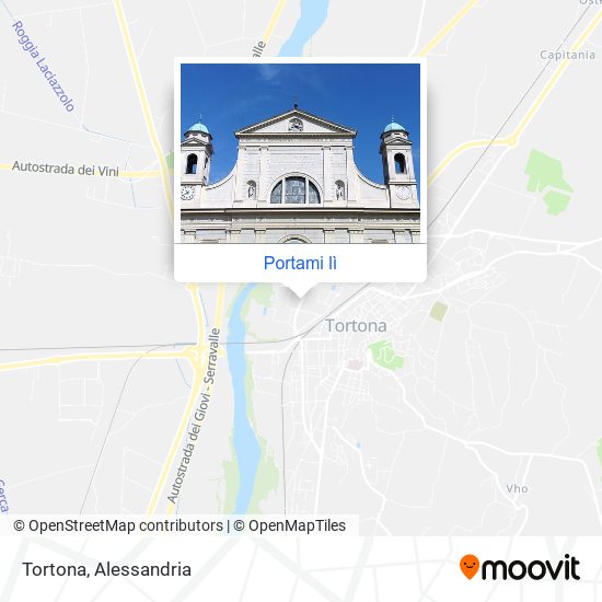 Mappa Tortona