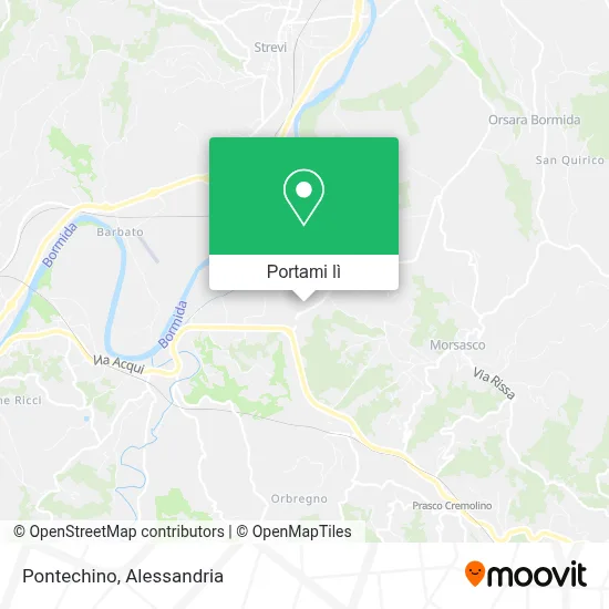 Mappa Pontechino