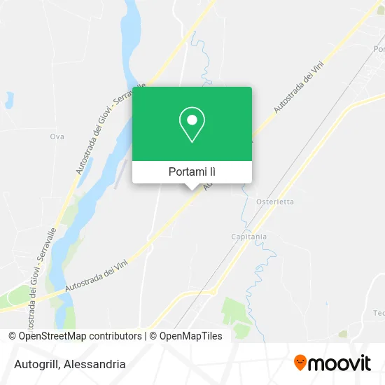 Mappa Autogrill