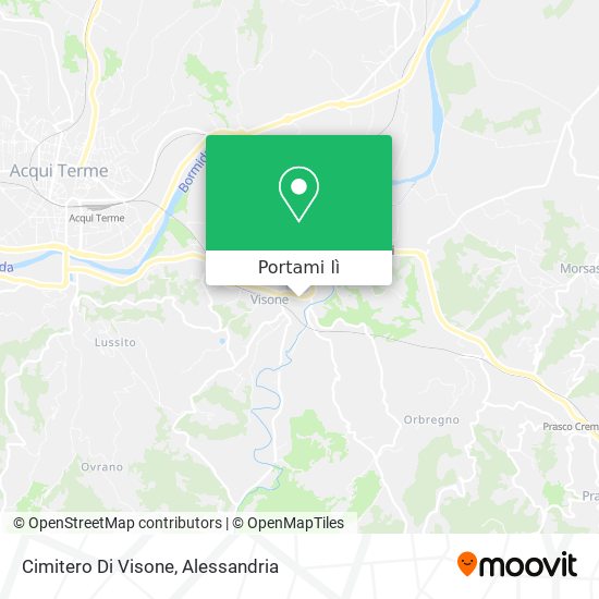 Mappa Cimitero Di Visone