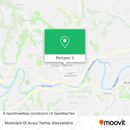 Mappa Municipio Di Acqui Terme
