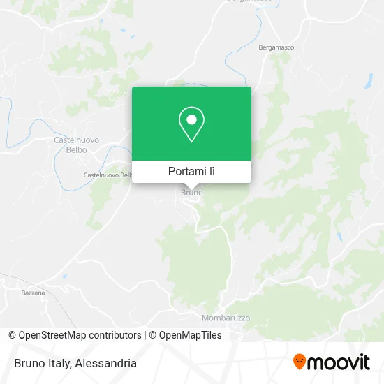 Mappa Bruno Italy