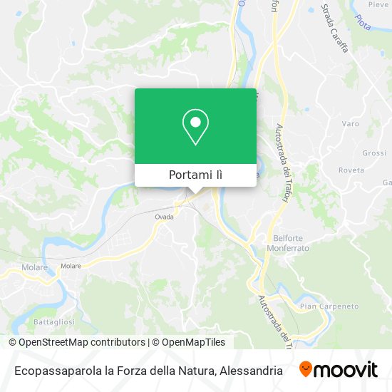 Mappa Ecopassaparola la Forza della Natura