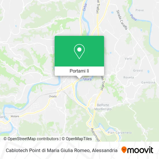 Mappa Cablotech Point di Maria Giulia Romeo
