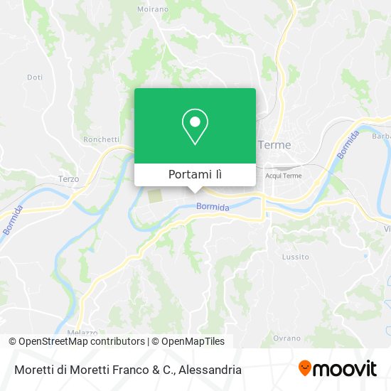 Mappa Moretti di Moretti Franco & C.