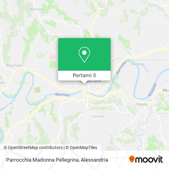 Mappa Parrocchia Madonna Pellegrina