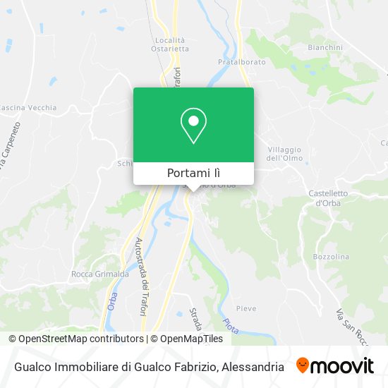 Mappa Gualco Immobiliare di Gualco Fabrizio