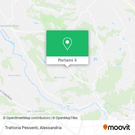 Mappa Trattoria Pessenti