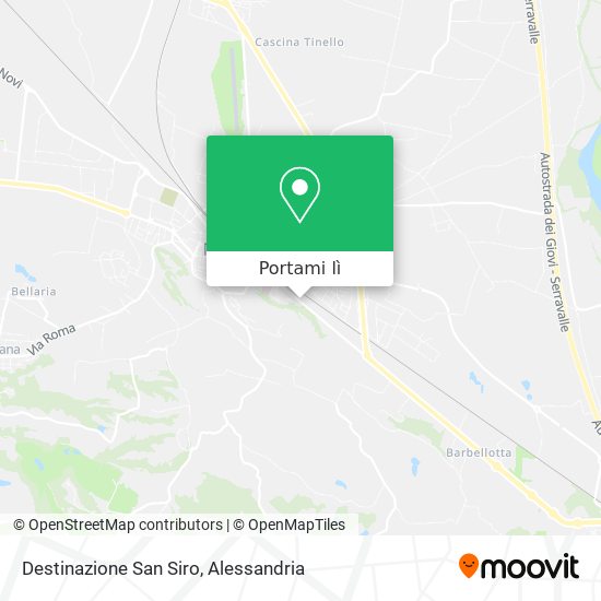 Mappa Destinazione San Siro