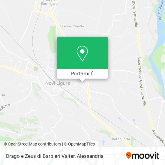 Mappa Drago e Zeus di Barbieri Valter