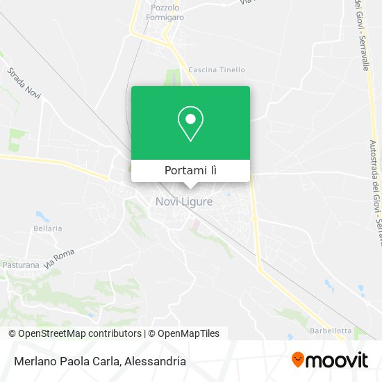 Mappa Merlano Paola Carla