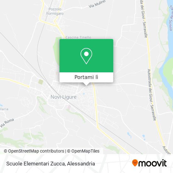 Mappa Scuole Elementari Zucca