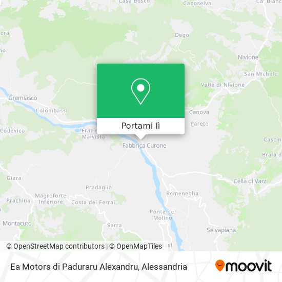 Mappa Ea Motors di Paduraru Alexandru