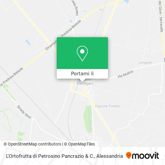 Mappa L'Ortofrutta di Petrosino Pancrazio & C.