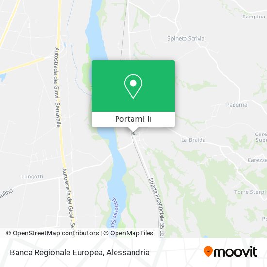 Mappa Banca Regionale Europea