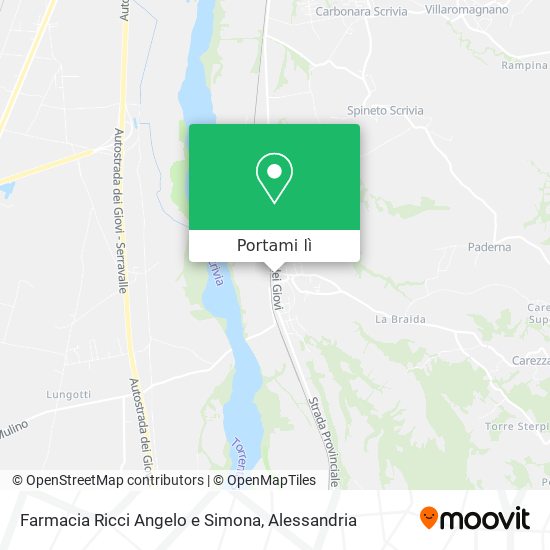 Mappa Farmacia Ricci Angelo e Simona