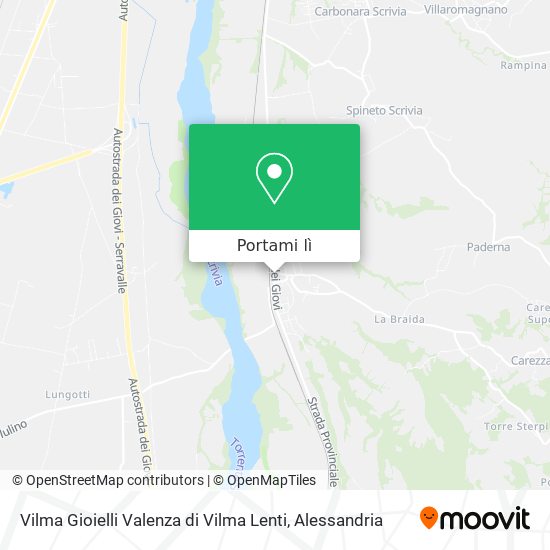 Mappa Vilma Gioielli Valenza di Vilma Lenti