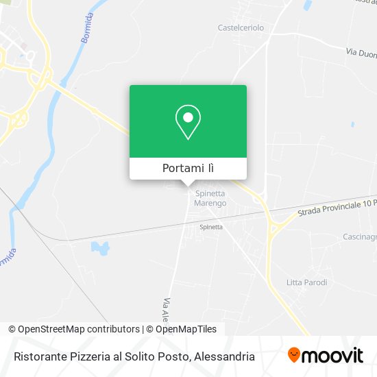 Mappa Ristorante Pizzeria al Solito Posto