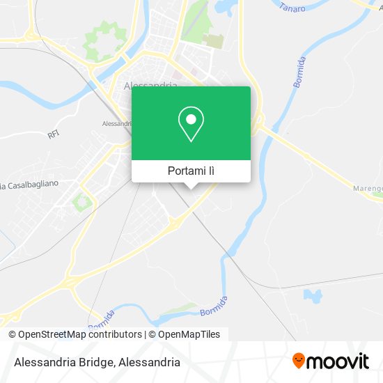 Mappa Alessandria Bridge