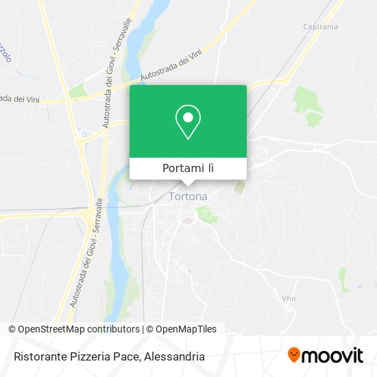 Mappa Ristorante Pizzeria Pace