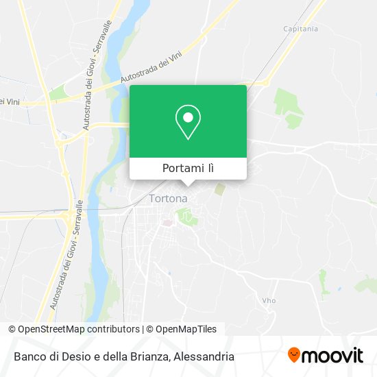 Mappa Banco di Desio e della Brianza