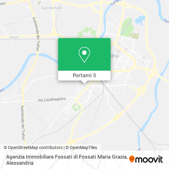 Mappa Agenzia Immobiliare Fossati di Fossati Maria Grazia