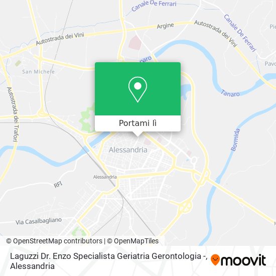 Mappa Laguzzi Dr. Enzo Specialista Geriatria Gerontologia -