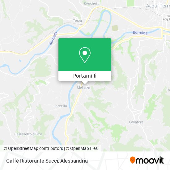 Mappa Caffè Ristorante Succi