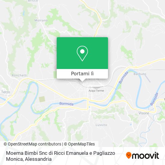Mappa Moema Bimbi Snc di Ricci Emanuela e Pagliazzo Monica