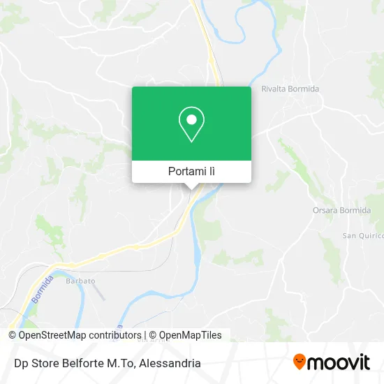 Mappa Dp Store Belforte M.To
