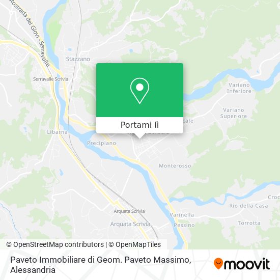 Mappa Paveto Immobiliare di Geom. Paveto Massimo