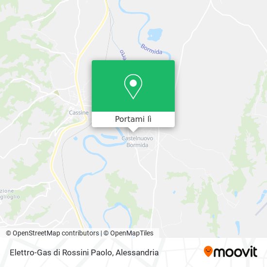 Mappa Elettro-Gas di Rossini Paolo