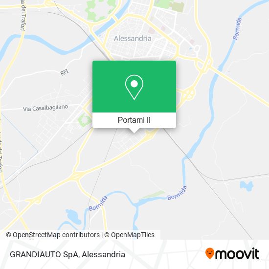 Mappa GRANDIAUTO SpA