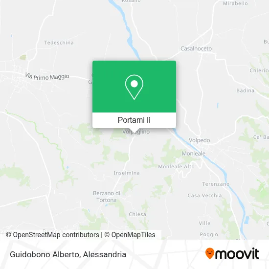 Mappa Guidobono Alberto
