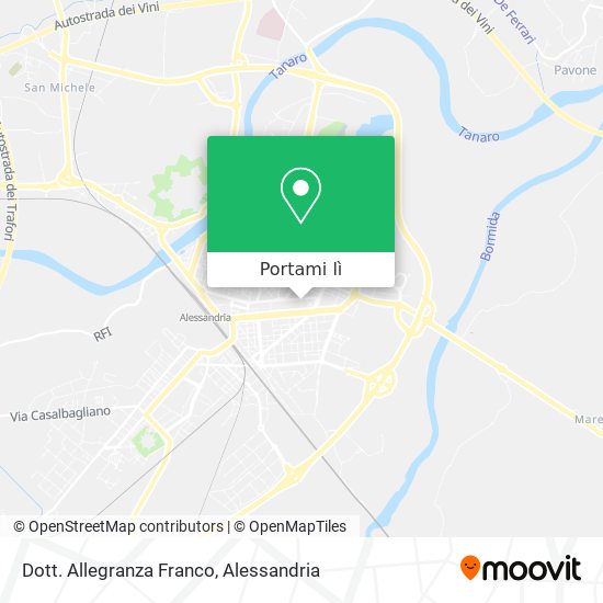 Mappa Dott. Allegranza Franco