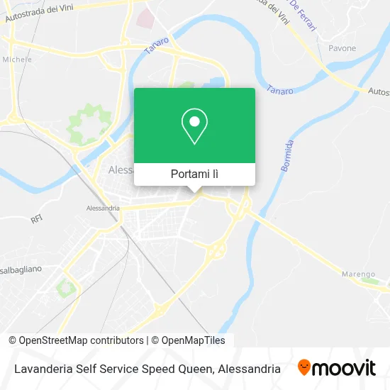 Mappa Lavanderia Self Service Speed Queen