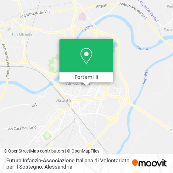 Mappa Futura Infanzia-Associazione Italiana di Volontariato per il Sostegno