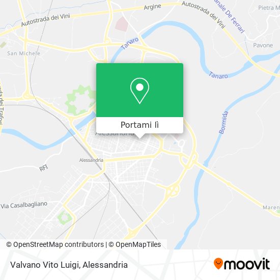 Mappa Valvano Vito Luigi