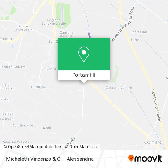 Mappa Micheletti Vincenzo & C. -