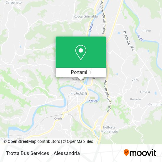 Mappa Trotta Bus Services .