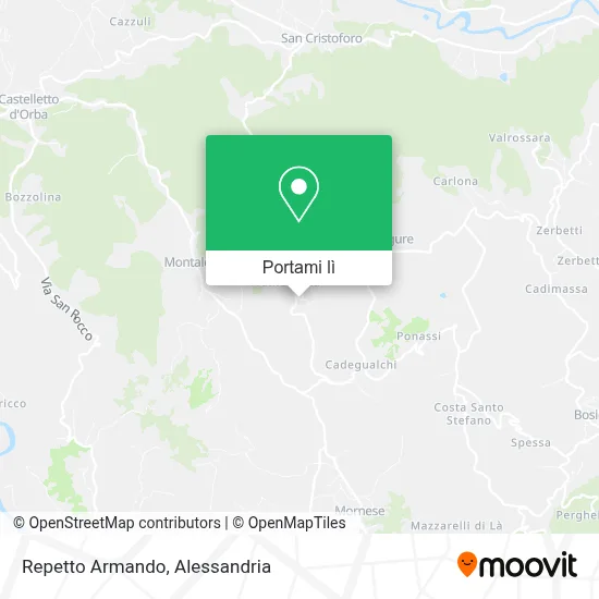 Mappa Repetto Armando