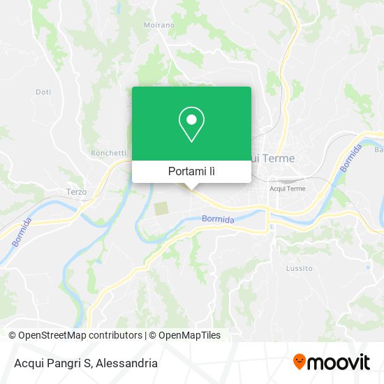 Mappa Acqui Pangri S