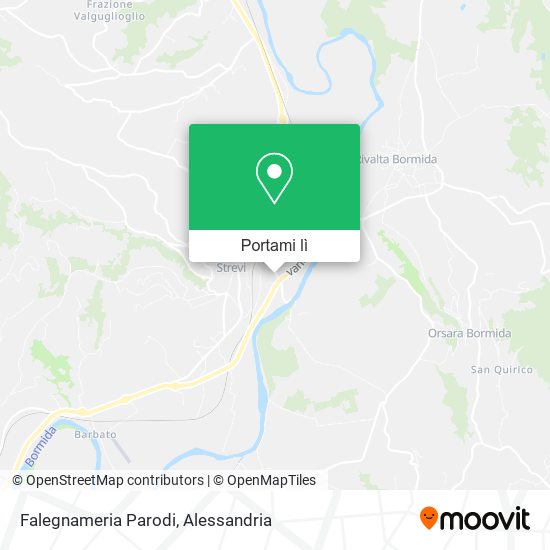 Mappa Falegnameria Parodi
