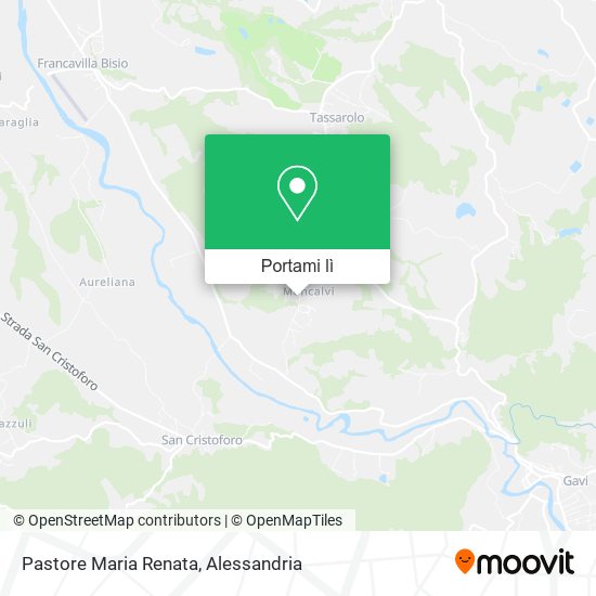 Mappa Pastore Maria Renata