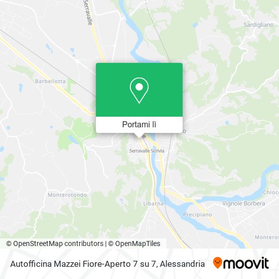 Mappa Autofficina Mazzei Fiore-Aperto 7 su 7